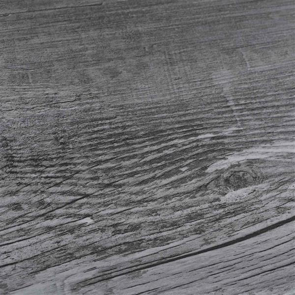Grote foto vidaxl zelfklevende vloerplank 32 pcs glanzend grijs 4 46 m pvc doe het zelf en verbouw tegels