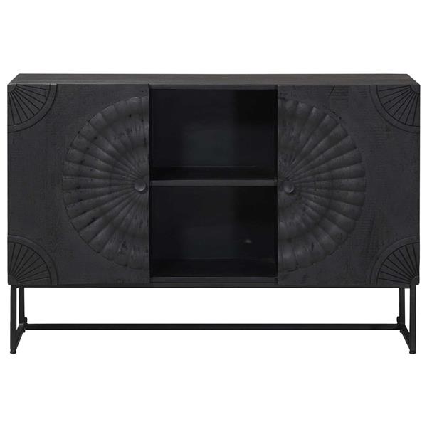 Grote foto vidaxl dressoir zwart 105 x 30 x 68 cm huis en inrichting overige