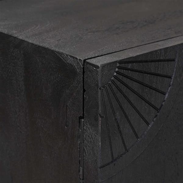 Grote foto vidaxl dressoir zwart 105 x 30 x 68 cm huis en inrichting overige