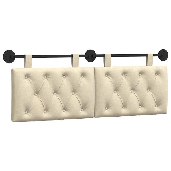 Grote foto vidaxl hangend hoofdeinde cr me stof antiek en kunst stoelen en banken