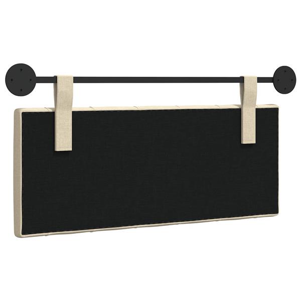 Grote foto vidaxl hangend hoofdeinde cr me stof antiek en kunst stoelen en banken