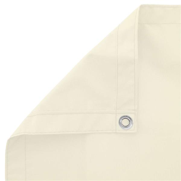 Grote foto vidaxl balkon scherm cr me 100 x 700 cm oxford stof tuin en terras overige tuin en terras