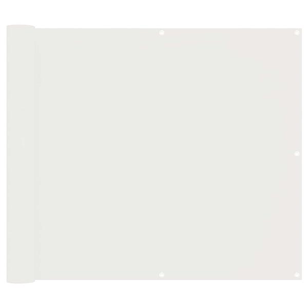 Grote foto vidaxl balkon scherm 90 x 200 cm pu gecoat oxford alu tuin en terras overige tuin en terras