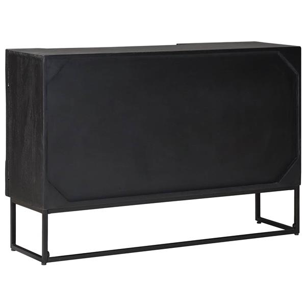 Grote foto vidaxl dressoir zwart 105 x 30 x 68 cm huis en inrichting overige