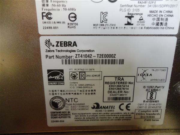 Grote foto zebra zt410 thermal label printer cutter usb lan bt 203dpi with new printhead computers en software printers