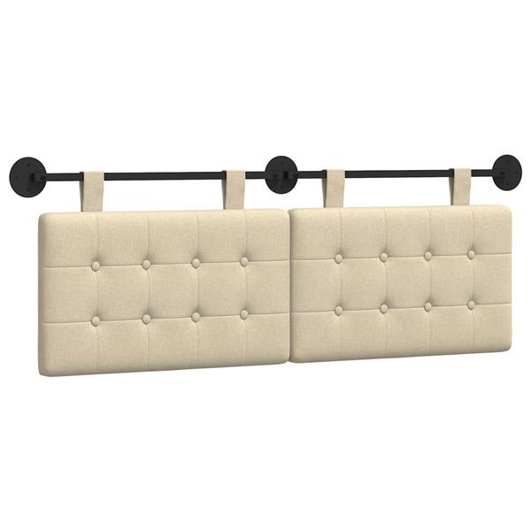 Grote foto vidaxl hangend hoofdeinde stof antiek en kunst stoelen en banken