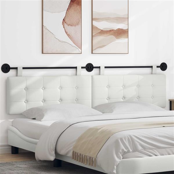 Grote foto vidaxl hangend hoofdeinde nep leer antiek en kunst stoelen en banken