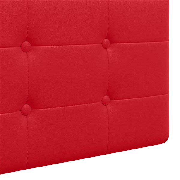 Grote foto vidaxl hangend hoofdeinde nep leer antiek en kunst stoelen en banken