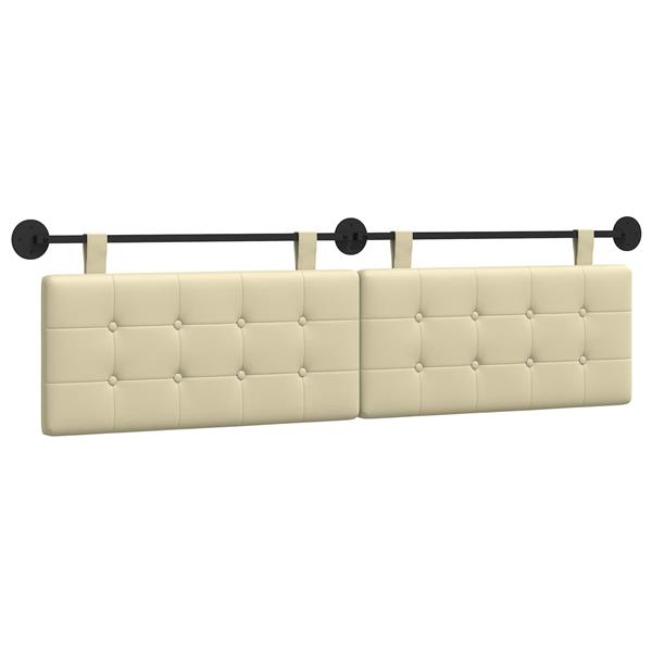 Grote foto vidaxl hangend hoofdeinde nep leer antiek en kunst stoelen en banken