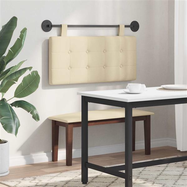 Grote foto vidaxl hangend hoofdeinde stof antiek en kunst stoelen en banken