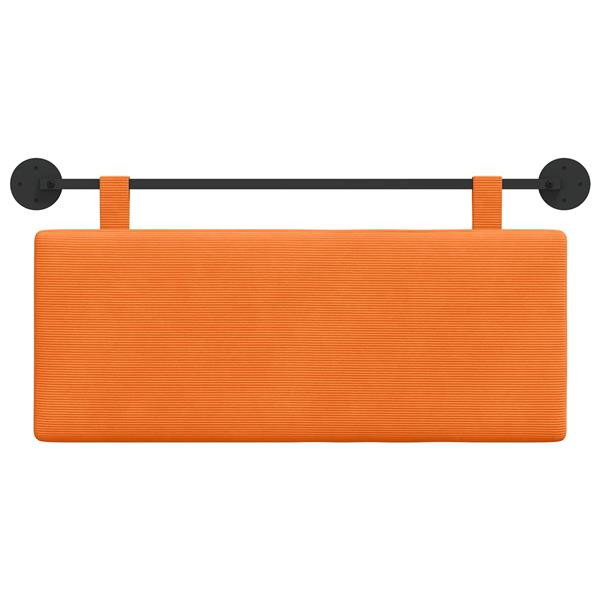 Grote foto vidaxl hangend hoofdeinde katoen stof antiek en kunst stoelen en banken