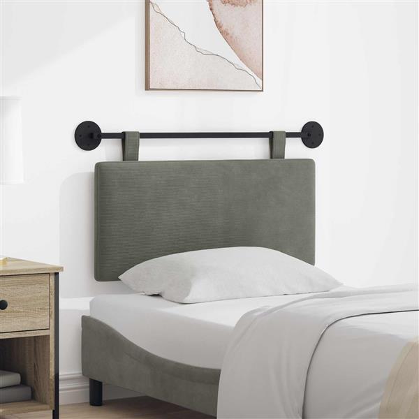 Grote foto vidaxl hangend hoofdeinde katoen stof antiek en kunst stoelen en banken