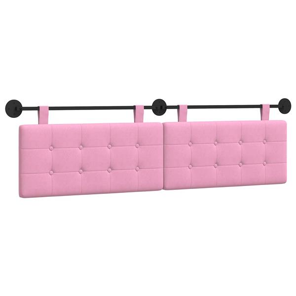 Grote foto vidaxl hangend hoofdeinde stof antiek en kunst stoelen en banken