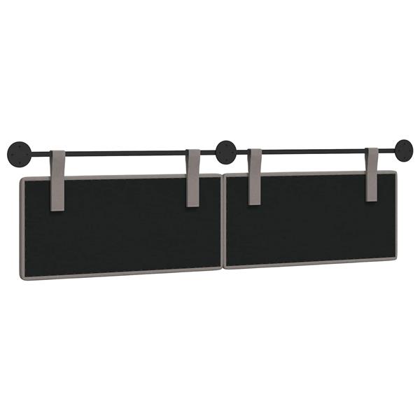 Grote foto vidaxl hangend hoofdeinde stof antiek en kunst stoelen en banken