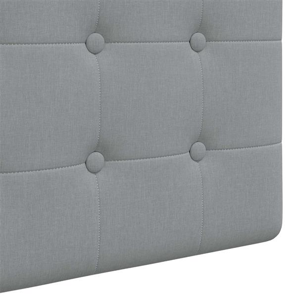 Grote foto vidaxl hangend hoofdeinde stof antiek en kunst stoelen en banken