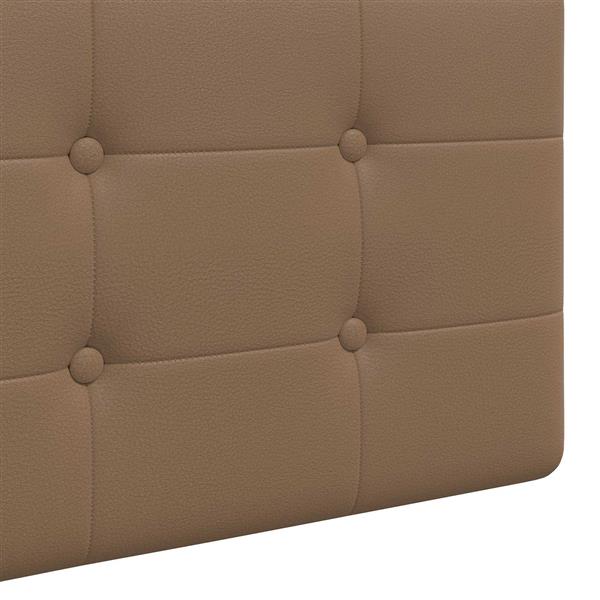 Grote foto vidaxl hangend hoofdeinde nep leer antiek en kunst stoelen en banken