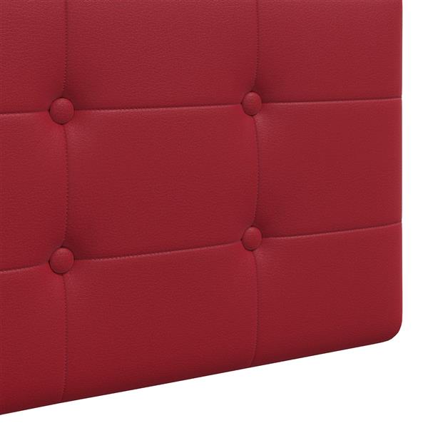 Grote foto vidaxl hangend hoofdeinde nep leer antiek en kunst stoelen en banken