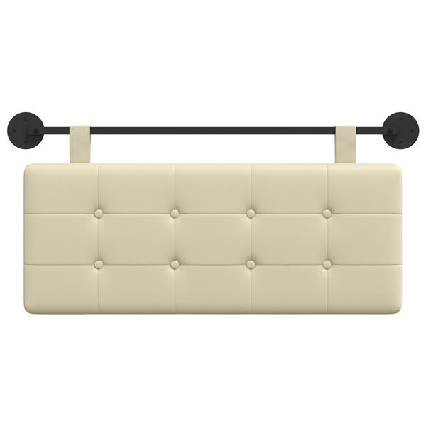 Grote foto vidaxl hangend hoofdeinde nep leer antiek en kunst stoelen en banken