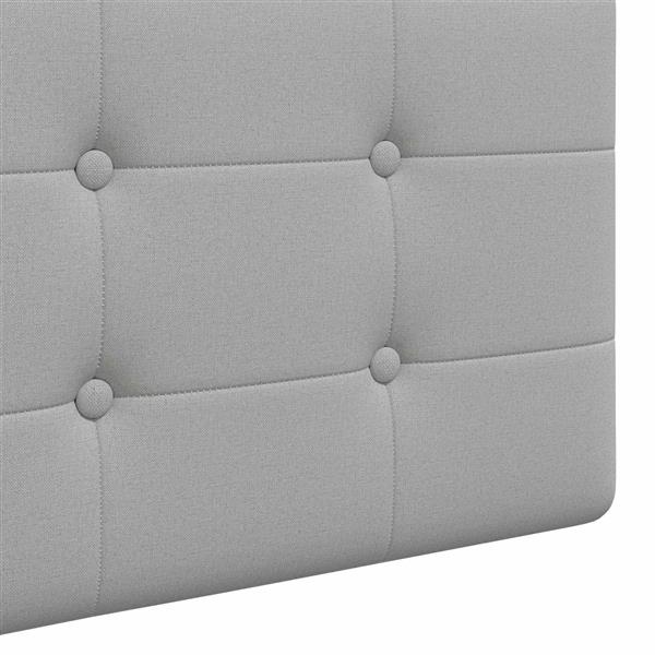 Grote foto vidaxl hangend hoofdeinde stof antiek en kunst stoelen en banken