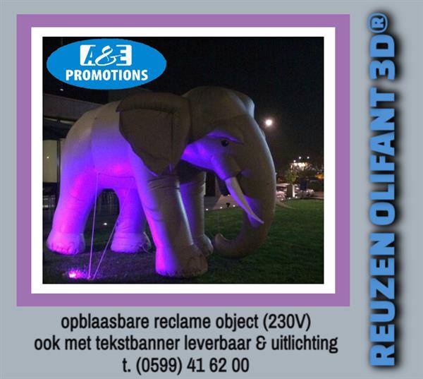 Grote foto safari props verhuur reuze olifant neushoorn etc. diversen overige diversen