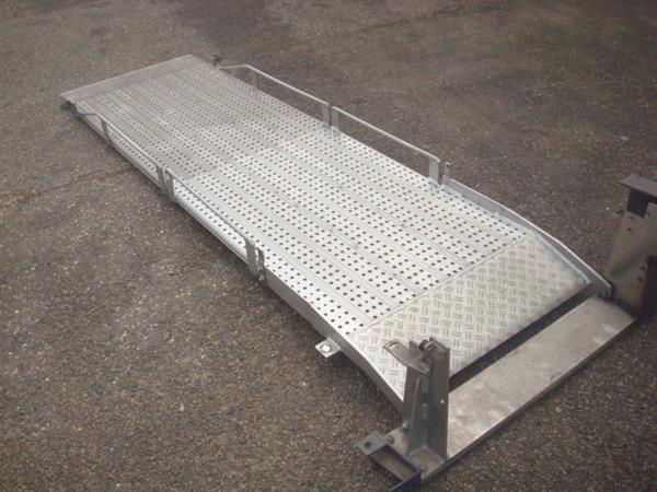 Grote foto oprijplaat rampe opvouwbaar aluminium auto diversen gereedschap