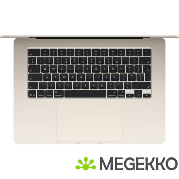 Grote foto apple macbook air 2026 15.3 m5 starlight computers en software overige computers en software