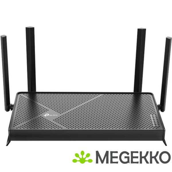 Grote foto tp link archer be3600 draadloze router 2.5 gigabit ethernet dual band 2.4 ghz 5 ghz zwart computers en software netwerkkaarten routers en switches