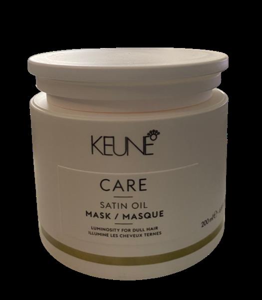 Grote foto keune care satin oil mask 500ml kleding dames sieraden