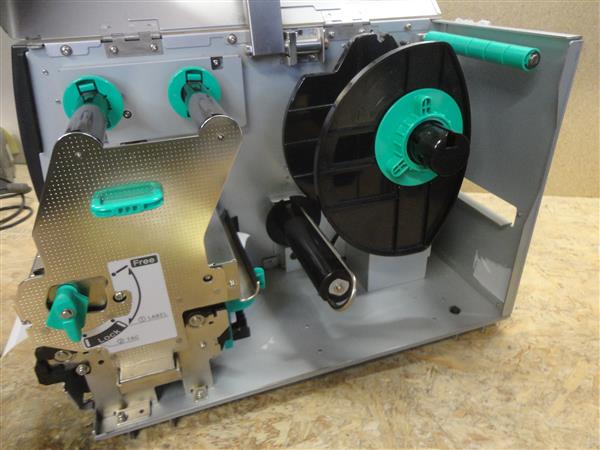 Grote foto toshiba tec b sx5t thermal barcode label printer 300dpi lan peel rewinder computers en software printers