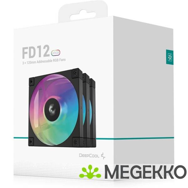 Grote foto deepcool fd12 argb 3 in 1 computers en software overige computers en software