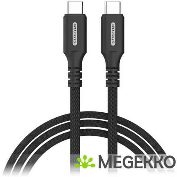 Grote foto sitecom usb4 gen 2x2 20gbps 240w usb type c 2m computers en software overige computers en software