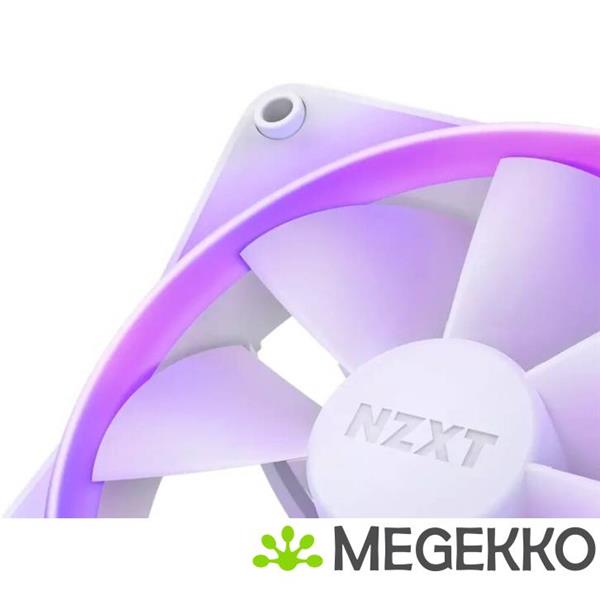 Grote foto nzxt f140rgb 140mm rgb fans twin white computers en software overige computers en software