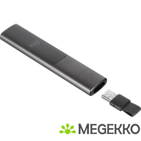 Grote foto logitech spotlight grijs draadloze presenter computers en software overige computers en software