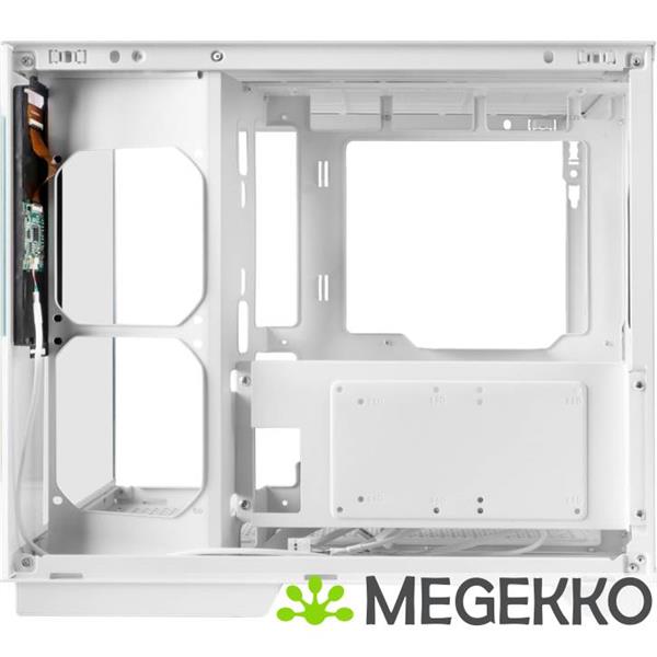 Grote foto mars gaming mc mirage midi tower wit computers en software behuizingen en kasten