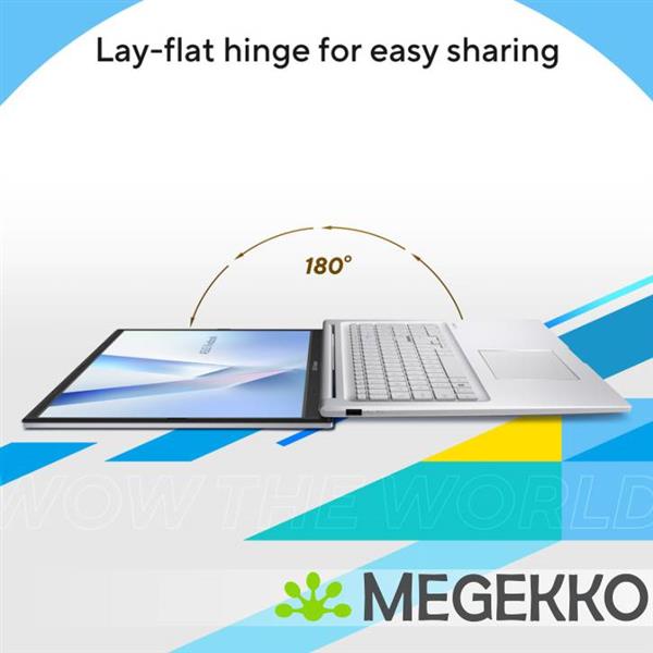 Grote foto asus vivobook 17 x1704va au1219w 17.3 intel core 5 computers en software overige computers en software