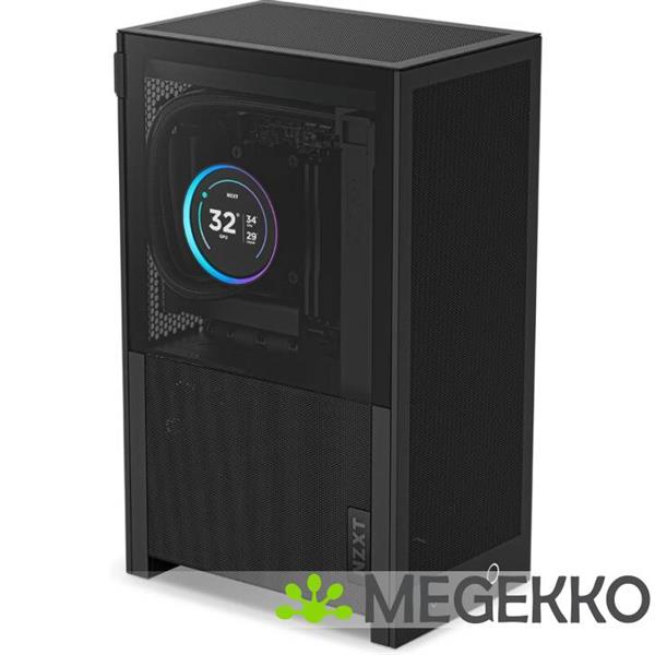 Grote foto nzxt h2 flow black computers en software behuizingen en kasten
