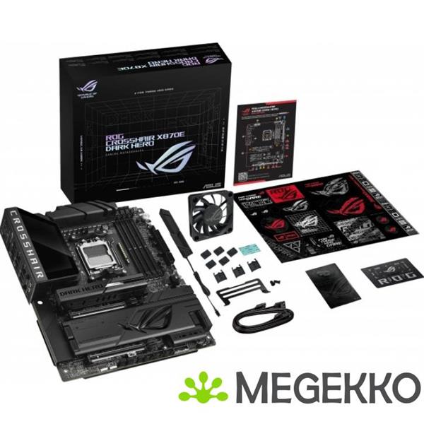 Grote foto asus rog crosshair x870e dark hero computers en software moederborden