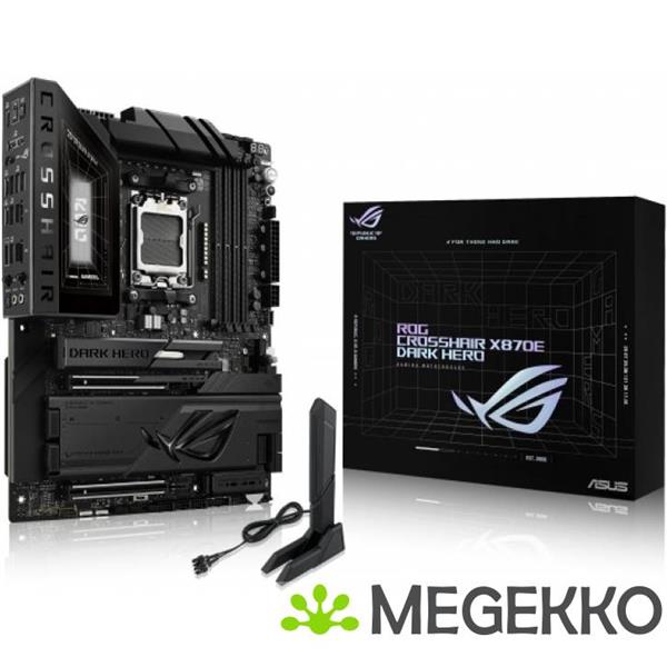 Grote foto asus rog crosshair x870e dark hero computers en software moederborden