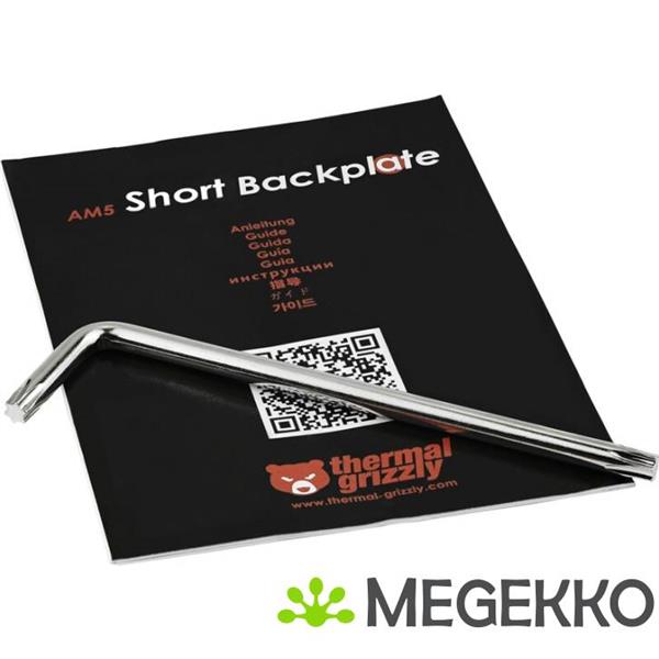 Grote foto thermal grizzly am5 short backplate computers en software behuizingen en kasten