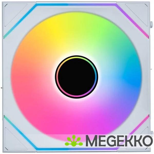 Grote foto lian li uni fan sl inf 140 wireless 1 pack white computers en software overige computers en software