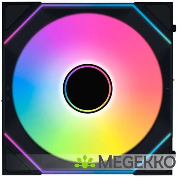 Grote foto lian li uni fan sl inf 140 wireless 1 pack black computers en software overige computers en software