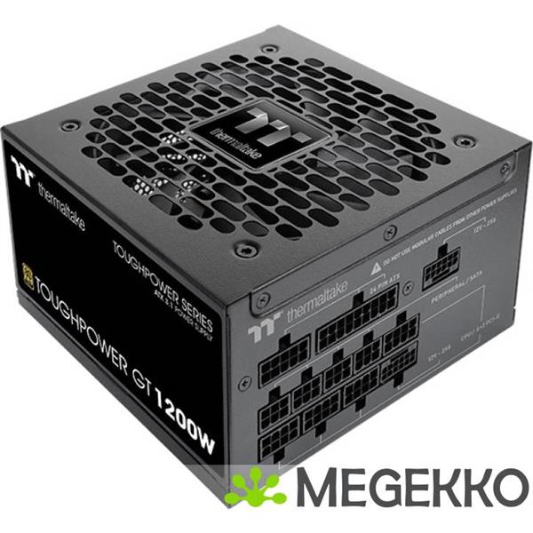 Grote foto thermaltake toughpower gt 1200w power supply unit 24 pin atx atx zwart computers en software overige
