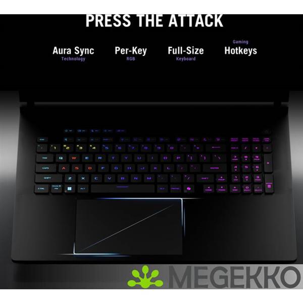 Grote foto asus rog strix scar 18 g835lw sa086w 18 core ultra 9 rtx 5080 gaming laptop computers en software overige computers en software