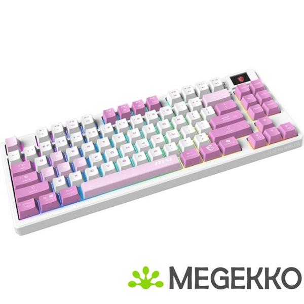 Grote foto msi forge gk600 tkl wireless violet us computers en software toetsenborden