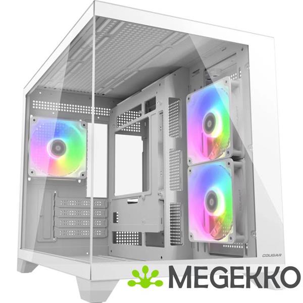 Grote foto cougar gaming fv150 mini rgb mini tower wit computers en software behuizingen en kasten