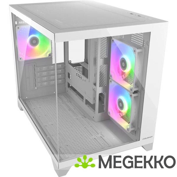 Grote foto cougar gaming fv150 mini rgb mini tower wit computers en software behuizingen en kasten