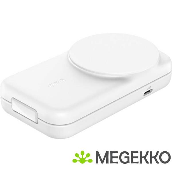 Grote foto belkin ultracharge 25w qi2 2in1 magnetic charger plus usb c eu white square binnen computers en software overige