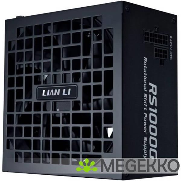 Grote foto lian li rotational shift gold 1000w black computers en software overige
