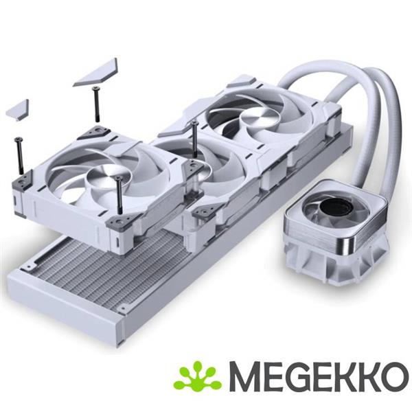 Grote foto phanteks glacier one 360d30 x3 drgb white computers en software overige computers en software