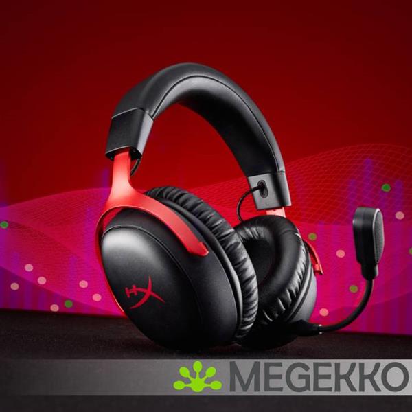 Grote foto hyperx cloud iii s draadloze zwart rode gaming headset audio tv en foto koptelefoons